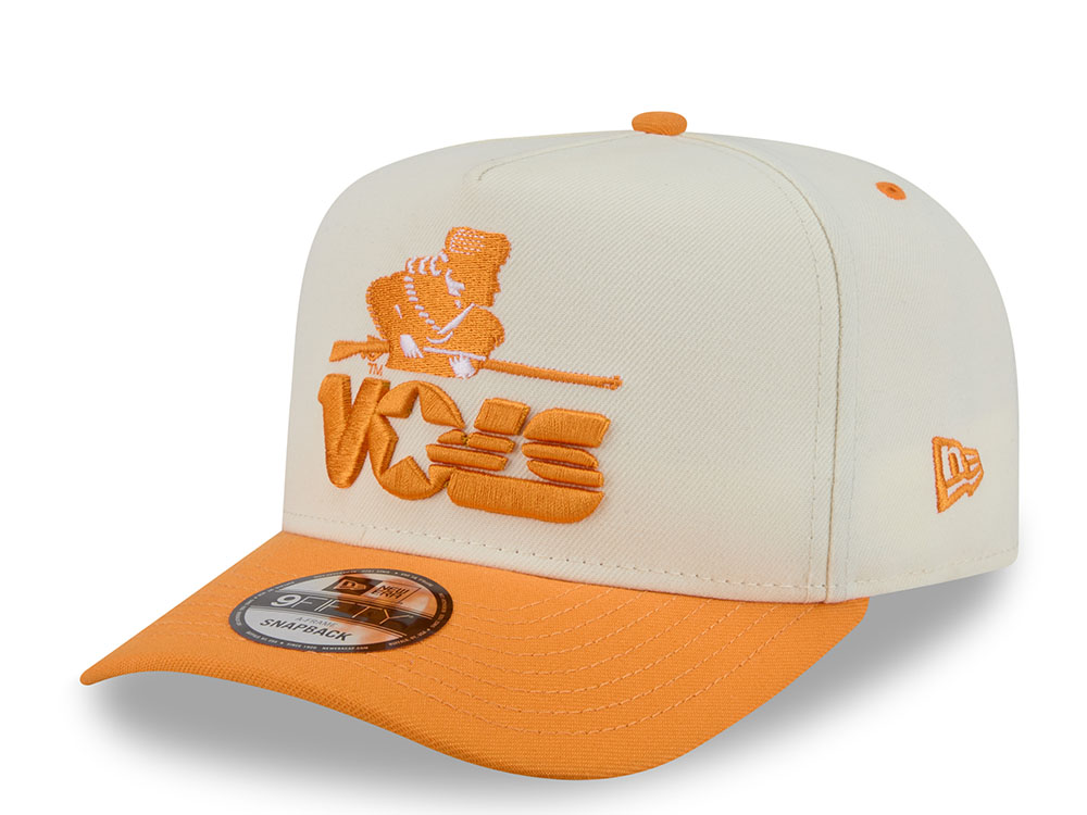 New Era Tennessee Volunteers NCAA Stone Two Tone Edition 9Fifty A Frame Snapback Hat