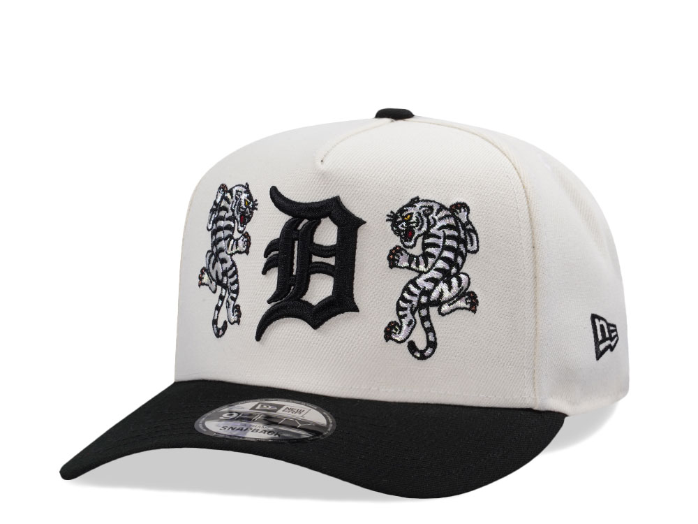 New Era Detroit Tigers Chrome Two Tone Edition 9Fifty A Frame Snapback Hat