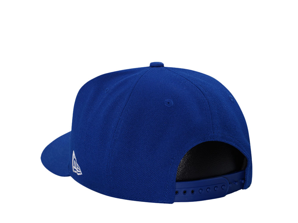 New Era Edmonton Oilers Blue Classic 9Fifty Snapback Hat