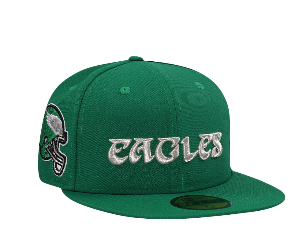 Men's Philadelphia Eagles New Era Kelly Green 2025 Sideline 9SEVENTY Trucker Adjustable Hat Men's Philadelphia Eagles New Era Kelly Green 2025 Sideline 9SEVENTY Trucker Adjustable Hat