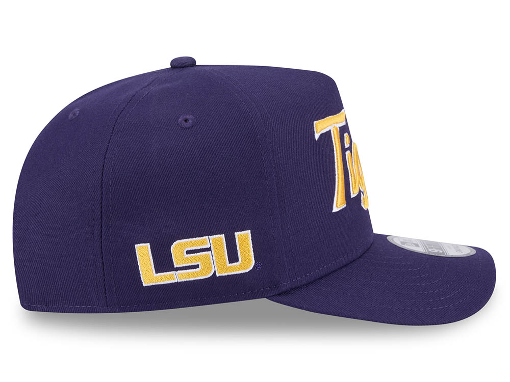 New Era LSU Tigers Purple 9Fifty A Frame Snapback Hat