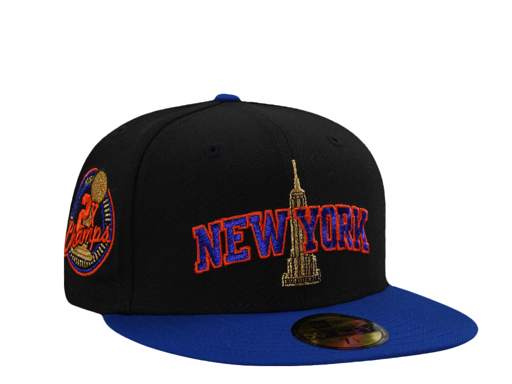 New Era New York Knicks Empire State Black Two Tone Edition 59Fifty Fitted Hat