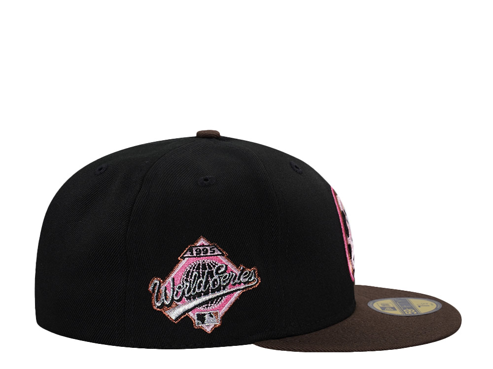 New Era Atlanta Braves World Series 1995 Black Two Tone Edition 59Fifty Fitted Hat