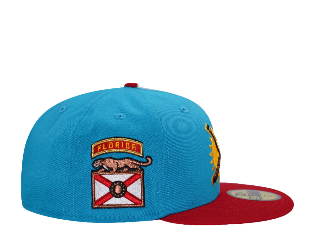 New Era Florida Panthers Retro Flipped Two Tone Edition 59Fifty Fitted Hat