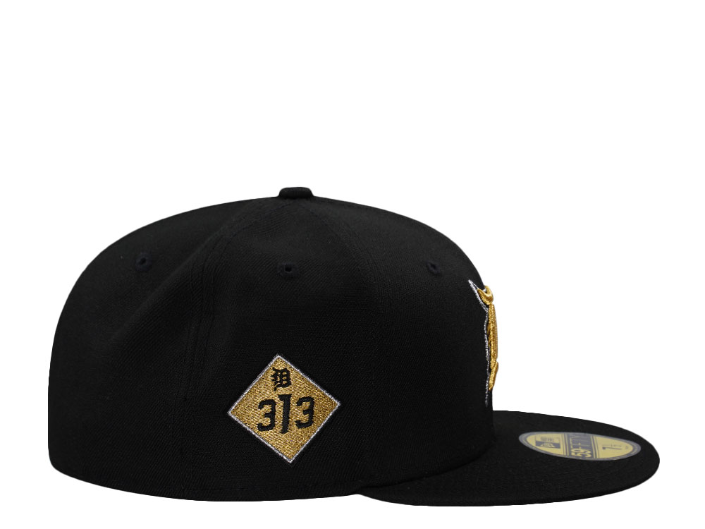 New Era Detroit Tigers Motor City Black Prime Edition 59Fifty Fitted Hat