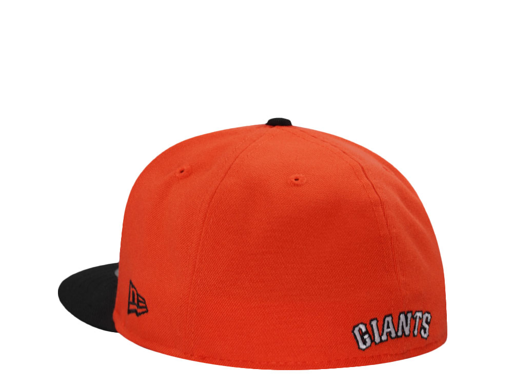 New Era San Francisco Giants Inaugural Season 2000 Orange Two Tone Edition 59Fifty Fitted Hat