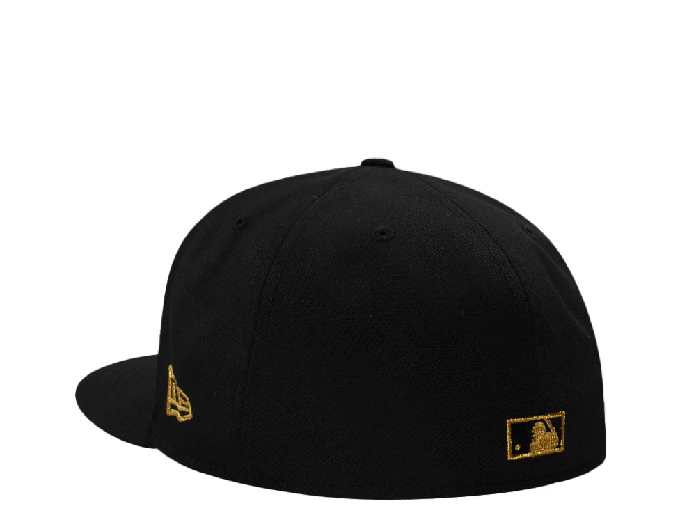 New Era Texas Rangels Final Season Black Prime Edition 59Fifty Fitted Hat