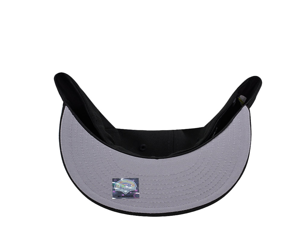 New Era Jacksonville Jumbo Shrimp Triple A National Champions 2025 Black Prime Edition 59Fifty Fitted Hat