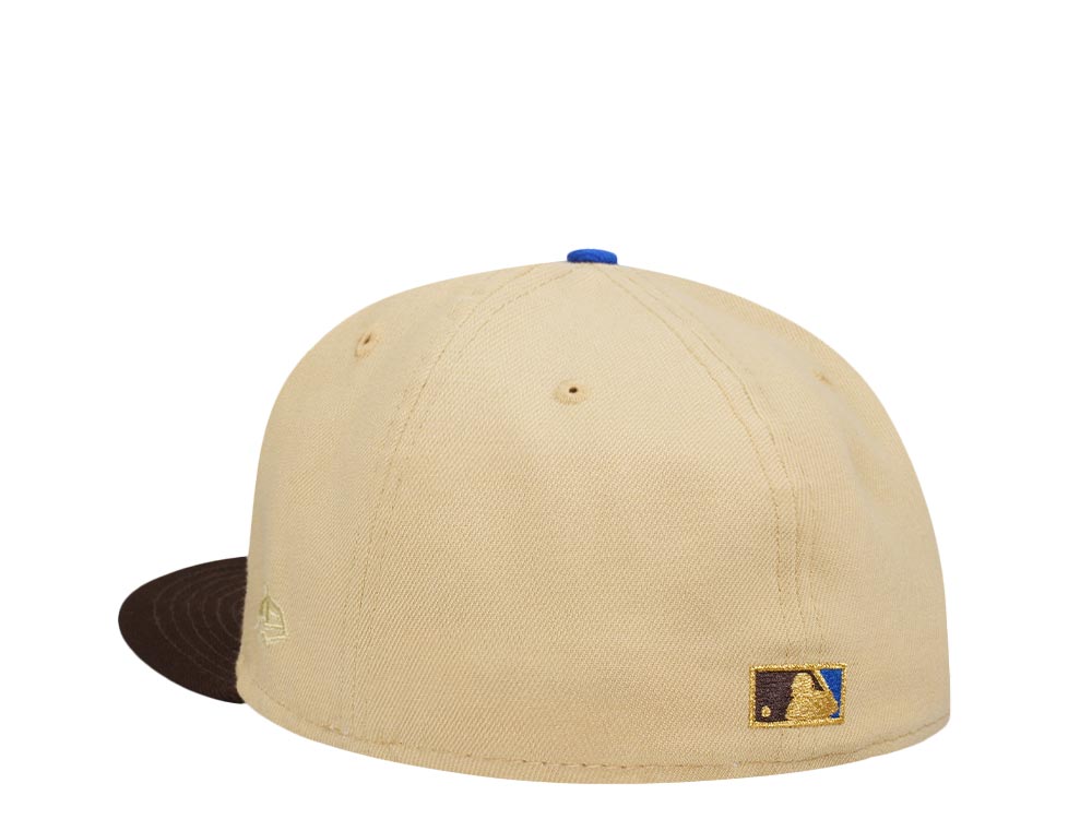 New Era Kansas City Royals 40th Anniversary Vegas Blue Two Tone Edition 59Fifty Fitted Hat