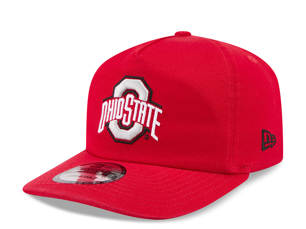 New Era Ohio State Buckeyes NCAA Scarlet 19Twenty Snapback Hat