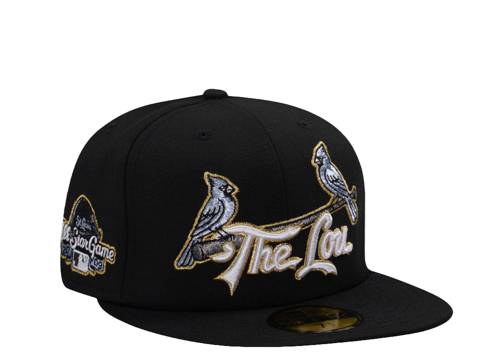 New Era St. Louis Cardinals All Star Game 2009 Black Prime Edition 59Fifty Fitted Hat