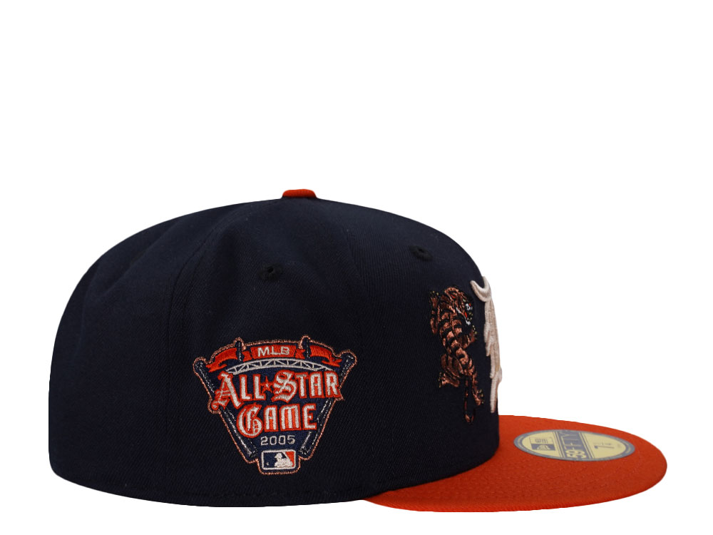 New Era Detroit Tigers All Star Game 2005 Navy Edition 59Fifty Fitted Hat