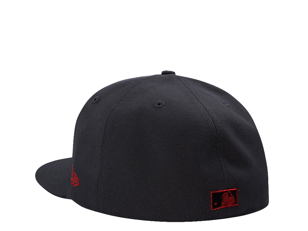 New Era Tampa Bay Rays 10th Anniversary Anthracite 59Fifty Fitted Hat