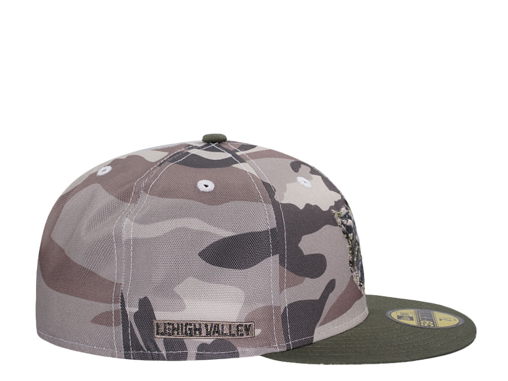 New Era Lehigh Valley Iron Pigs Military Two Tone Prime Edition 59Fifty Fitted Hat