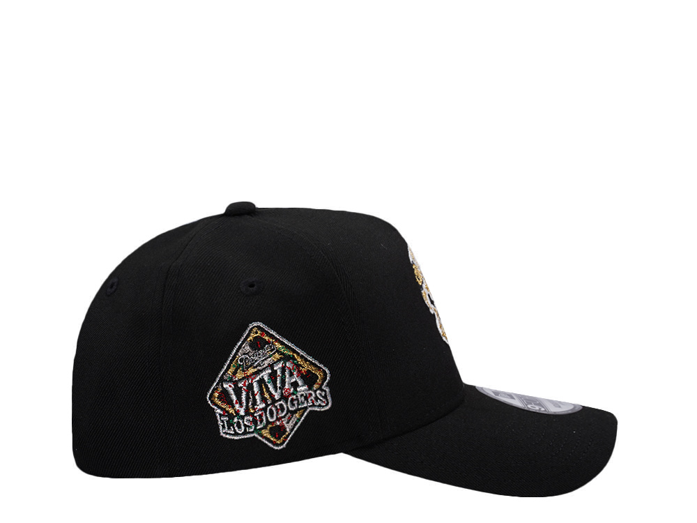 New Era Los Angeles Dodgers Viva Black Prime Edition 9Forty A Frame Snapback Hat