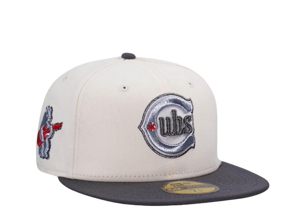 New Era Chicago Cubs Sweet Home Chrome Two Tone Edition 59Fifty Fitted Hat