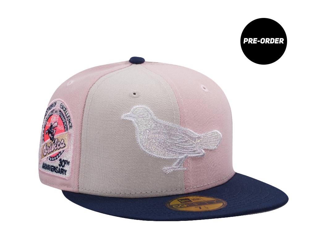 PRE-ORDER New Era Baltimore Orioles 30th Anniversary Pinwheel Edition 59Fifty Fitted Hat
