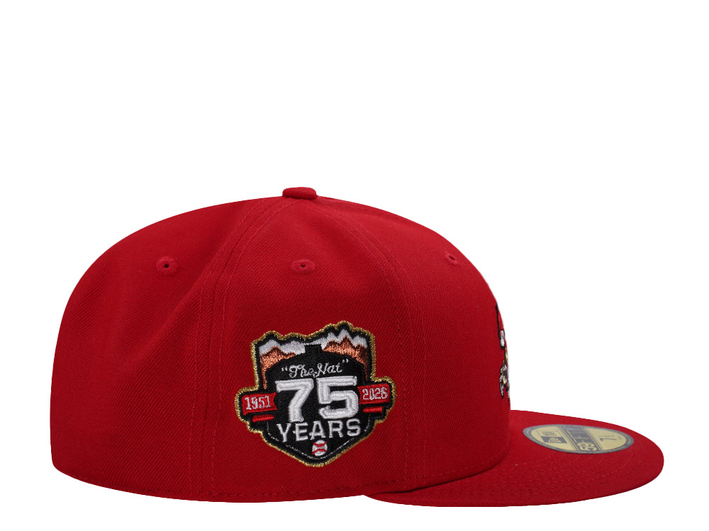 New Era Vancouver Canadians 75th Anniversary Scarlet Prime Edition 59Fifty Fitted Hat