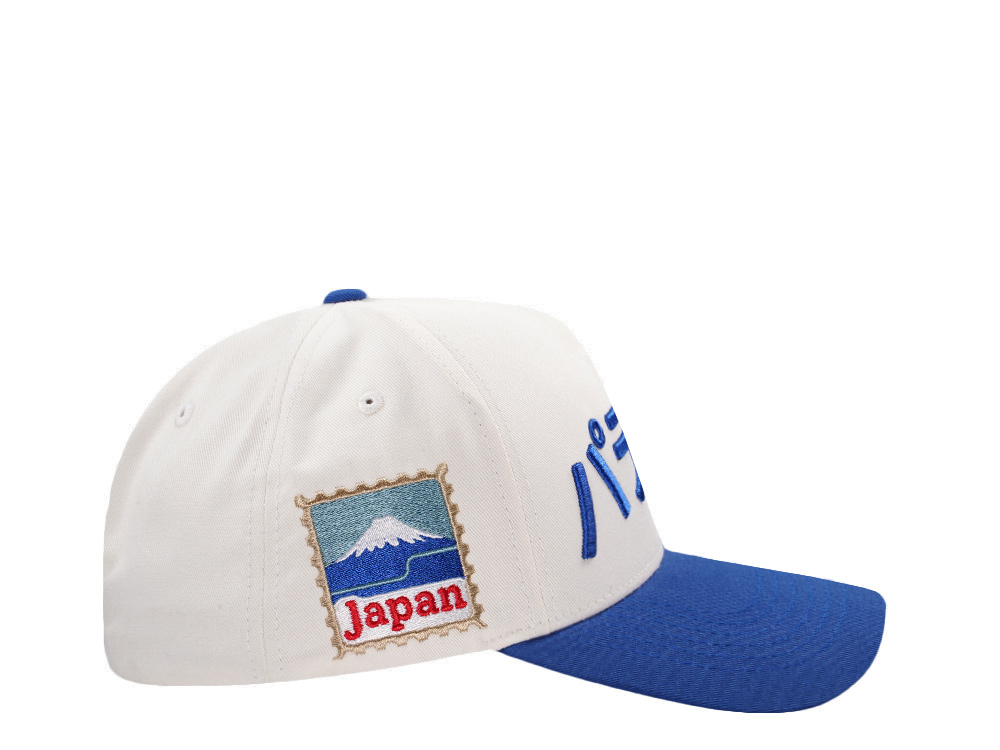 Parallel Union Japan Stamp Kanji Script Chrome Two Tone Edition Snapback Hat