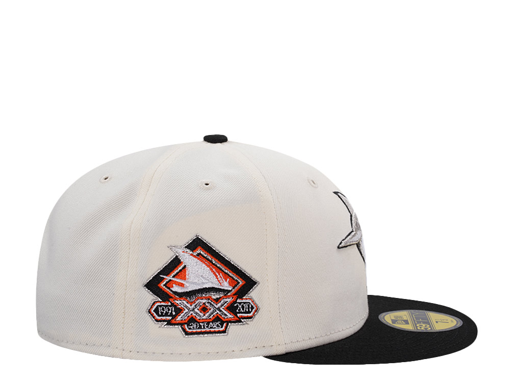 New Era San Jose Sharks 20th Anniversary Chrome Two Tone Edition 59Fifty Fitted Hat
