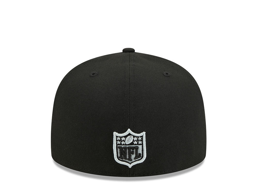 New Era Las Vegas Raiders Color Basic Black OTC 59Fifty Fitted Hat