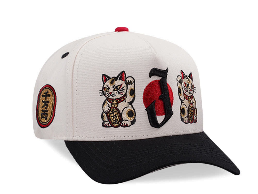 Parallel Union Japan Lucky Cat Chrome Two Tone Edition Snapback Hat