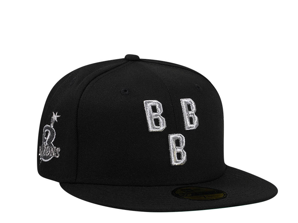 New Era Birminigham Black Barons Silver Edition 59Fifty Fitted Hat