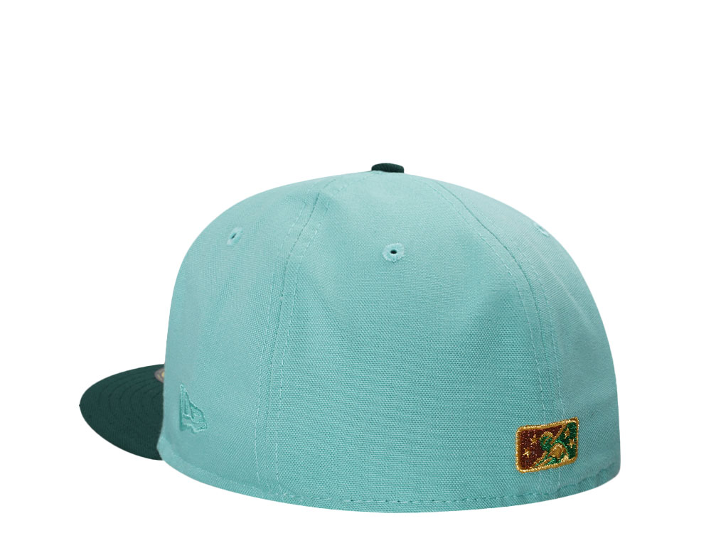 New Era Huntsville Stars Green Copper Two Tone Edition 59Fifty Fitted Hat