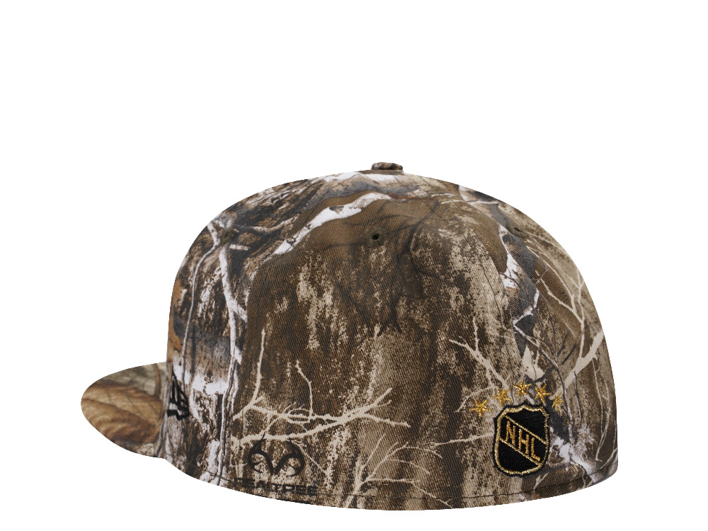 New Era Boston Bruins 50th Anniversary Realtree Prime Edition 59Fifty Fitted Hat