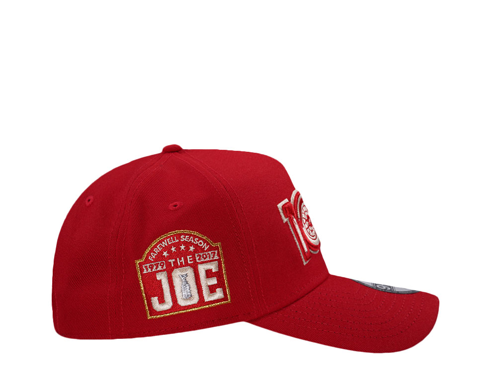 New Era Detroit Red Wings Farewell Season Red Prime Edition 9Forty A Frame Snapback Hat
