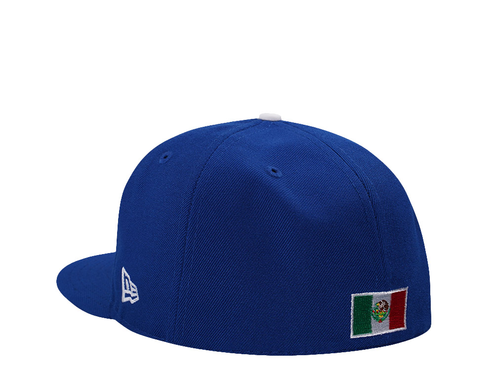 New Era Mexico Warrior Royal Blue Prime Edition 59Fifty Fitted Hat