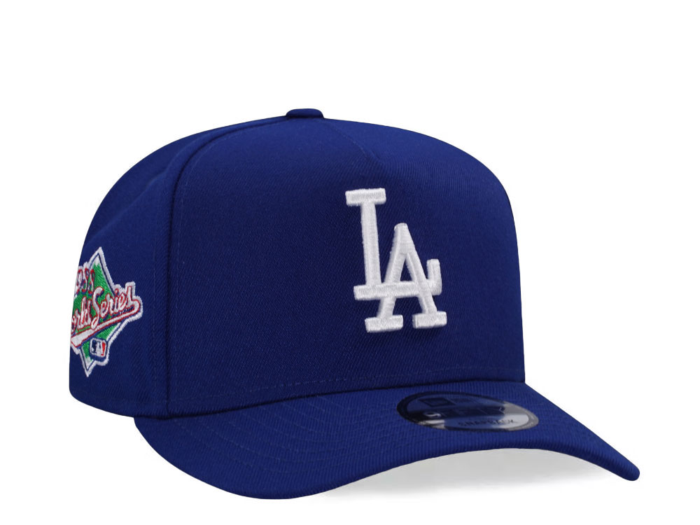 New Era LA Dodgers 59FIFTY Blue World Series Champions Side