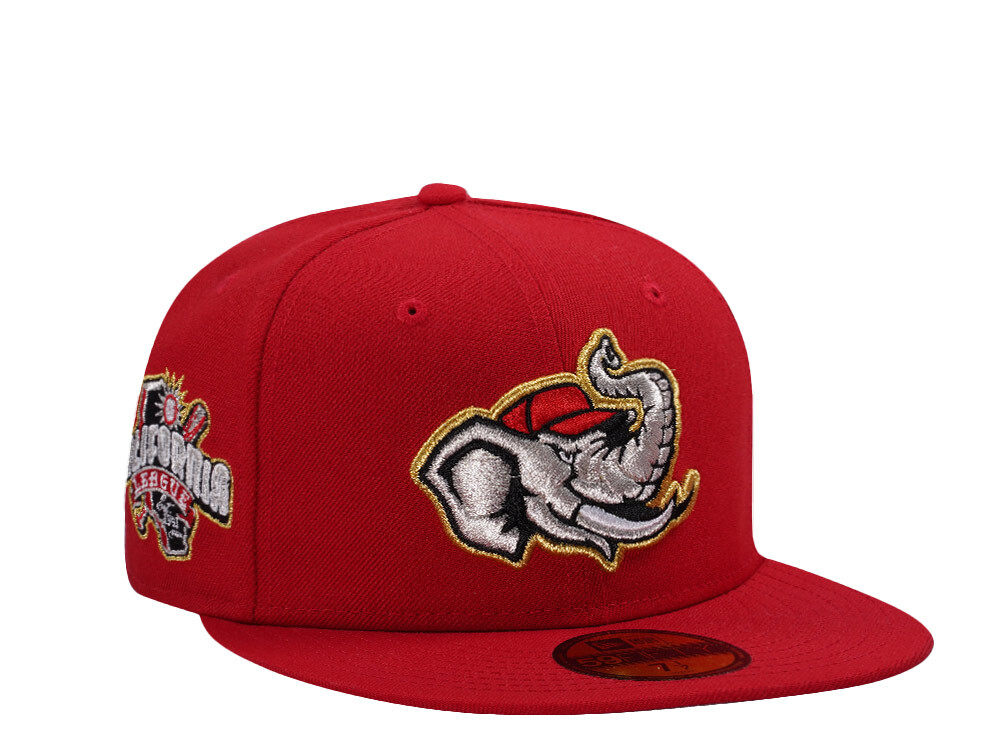 New Era Modesto Athletics Scarlet Prime Edition 59Fifty Fitted Hat