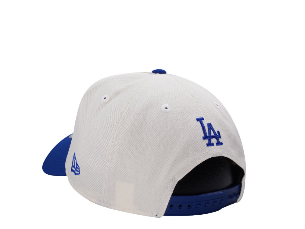New Era Los Angeles Dodgers 40th Anniversary Chrome Two Tone Edition 9Forty A Frame Snapback Hat