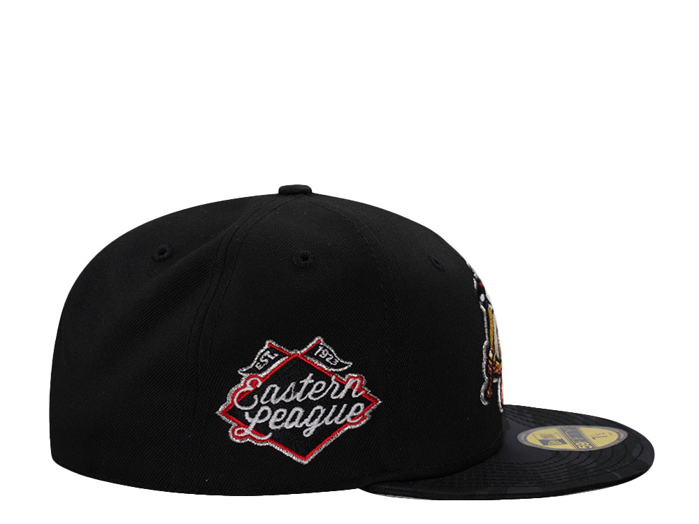 New Era New Hampshire Fishercats Eastern League Black Prime Edition 59Fifty Fitted Hat
