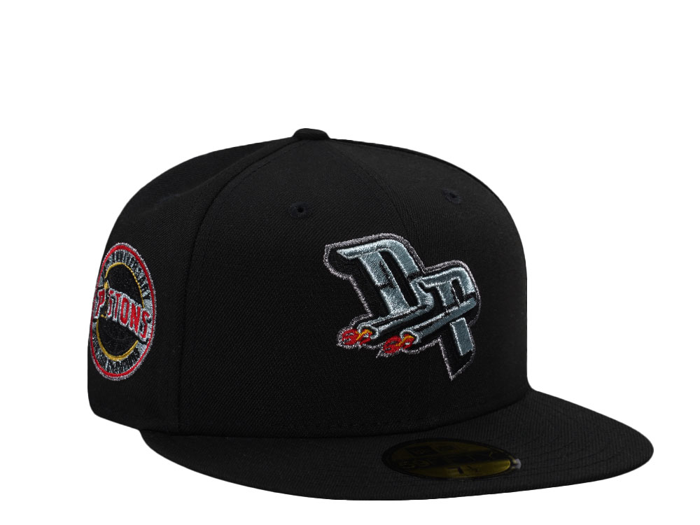 New Era Detroit Pistons 20th Anniversary Black Prime Edition 59Fifty Fitted Hat