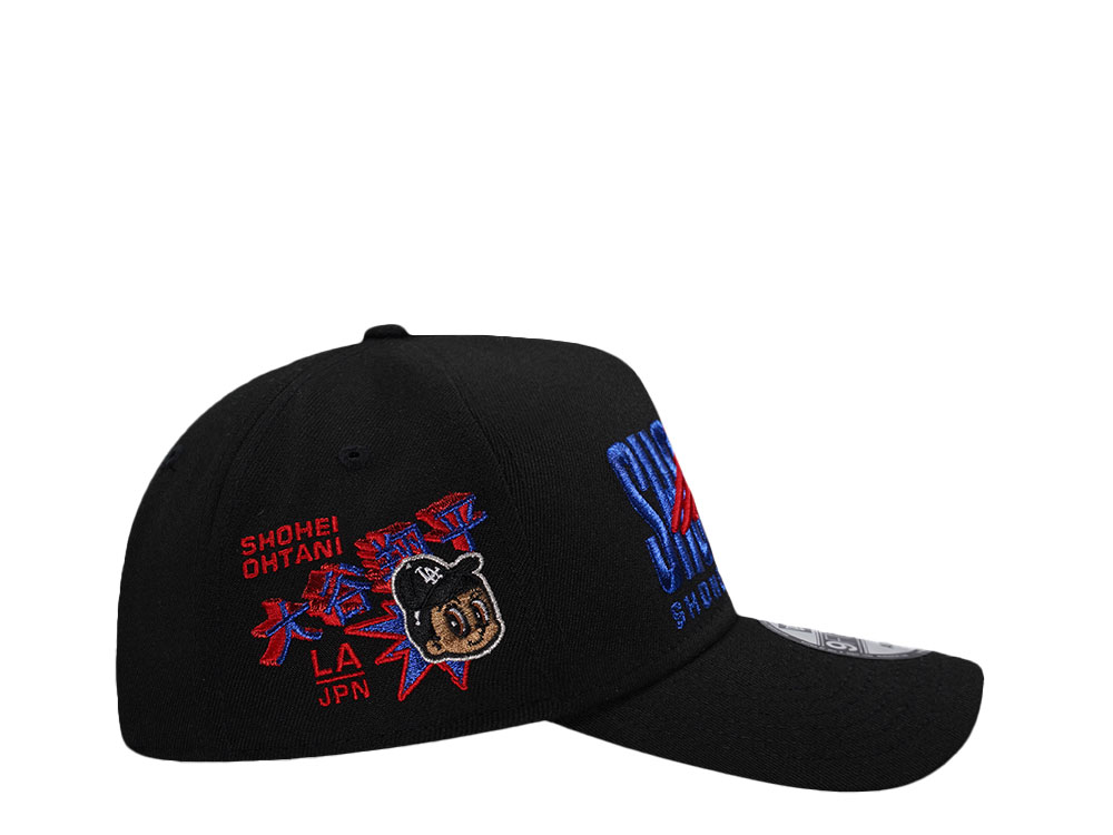 New Era Los Angeles Dodgers Ohtani Shotime Black Edition 9Forty A Frame Snapback Hat