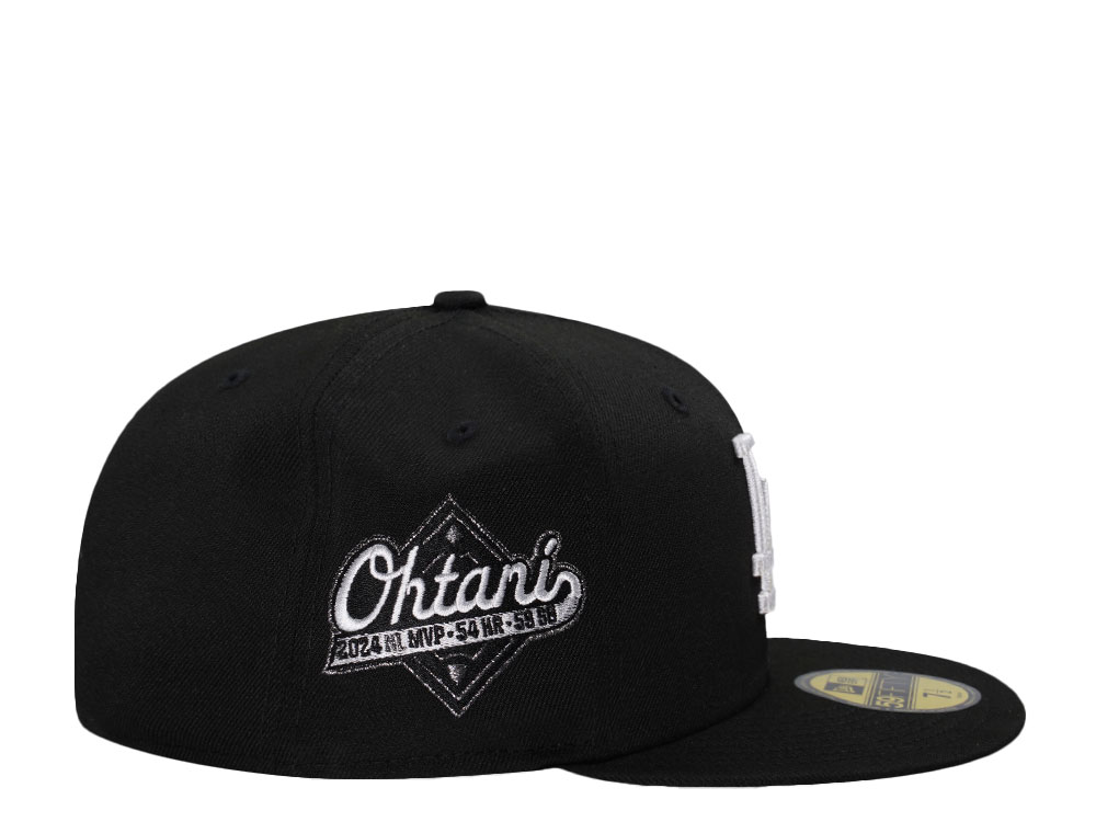New Era Los Angeles Dodgers Ohtani MVP 2024 Black Prime Edition 59Fifty Fitted Hat