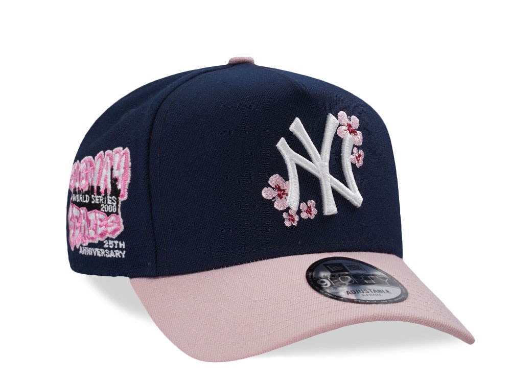 New Era New York Yankees Ocean Sakura Edition 9Forty A Frame Snapback Hat
