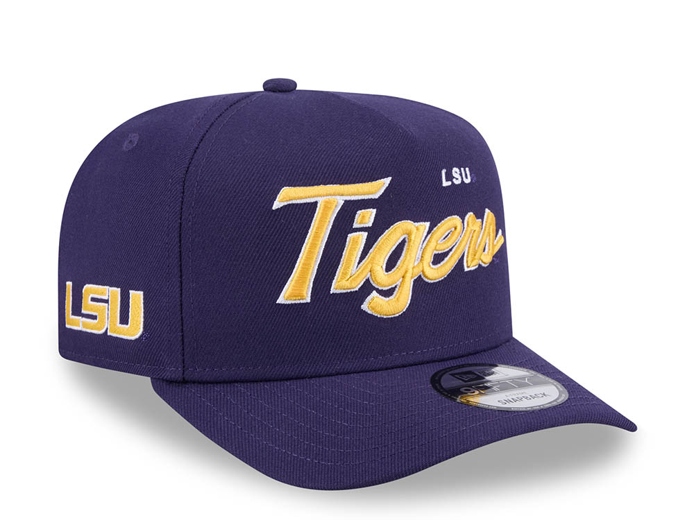 New Era LSU Tigers Purple 9Fifty A Frame Snapback Hat