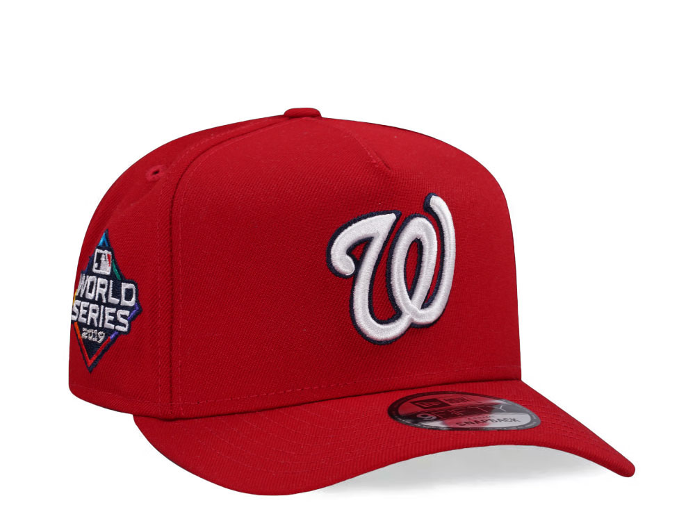 New Era Washington Nationals World Series 2019 Edition 9Fifty A Frame Snapback Hat