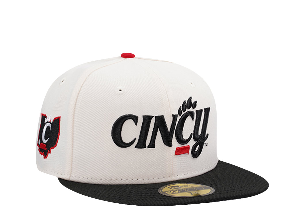 New Era Cincinnati Bearcats Cincy Chrome Two Tone Edition 59Fifty Fitted Hat