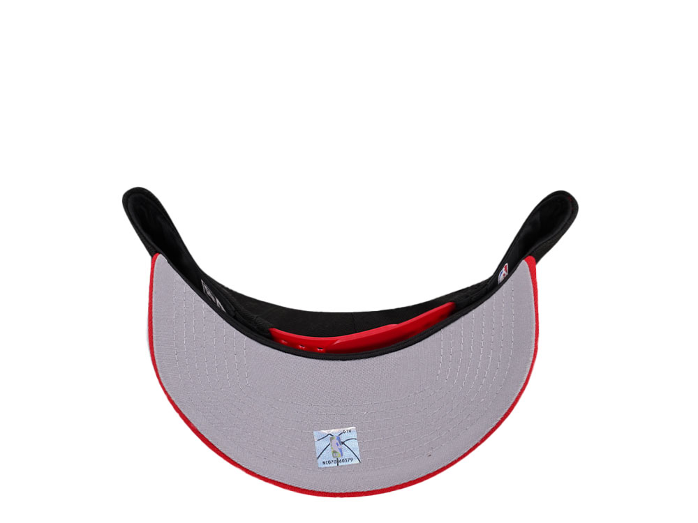 New Era Chicago Bulls Script 9Forty A Frame Snapback Hat