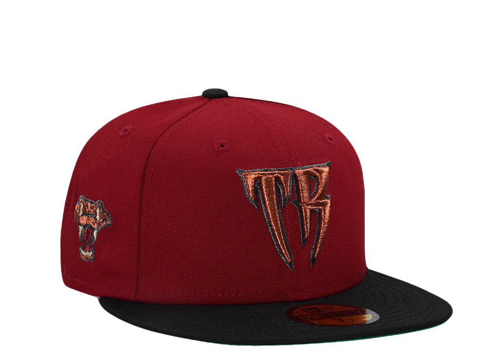 New Era Wisconsin Timber Rattlers Brick Copper Two Tone Edition 59Fifty Fitted Hat