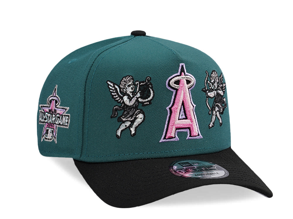 New Era Anaheim Angels All Star Game Cupids Pine Two Tone Edition 9Forty A Frame Snapback Hat