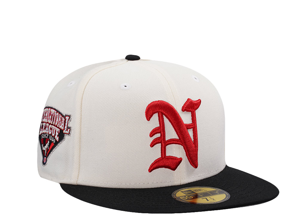 New Era Norfolk Tides International League Chrome Two Tone Horror Edition 59Fifty Fitted Hat