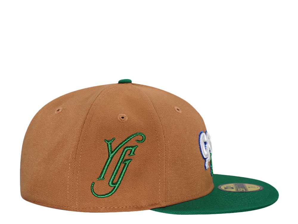 New Era Hartford Yard Goats Bronze Two Tone Edition 59Fifty Fitted Hat
