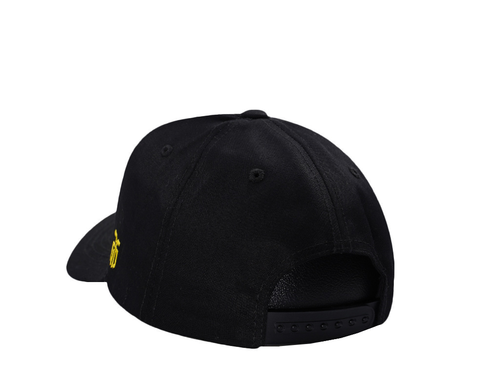 Parallel Union Japan Mecha Head Emblem Kanji Script Black Prime Edition Snapback Hat