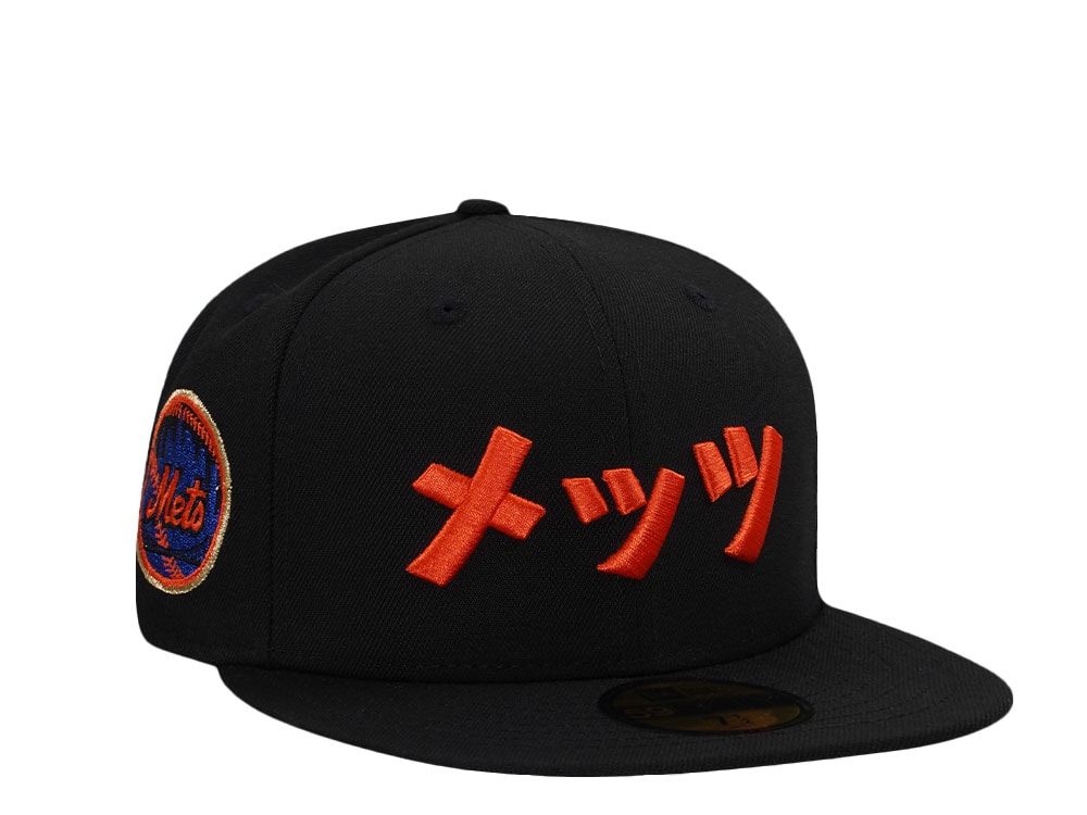 New Era New York Mets Kanji Black Amazin Edition 59Fifty Fitted Hat