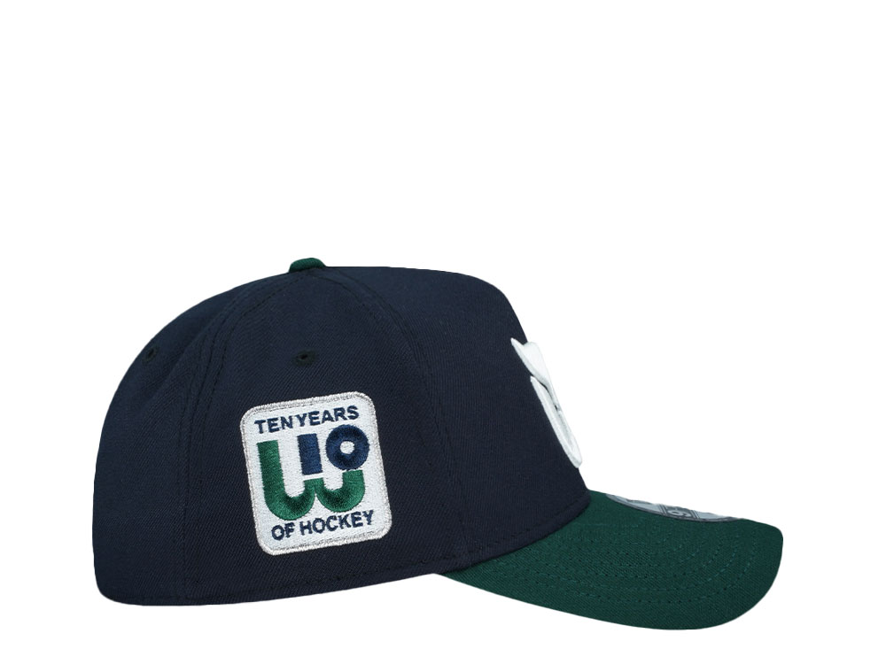 New Era Hartford Whalers 10 Years of Hockey Two Tone Edition 9Forty A Frame Snapback Hat